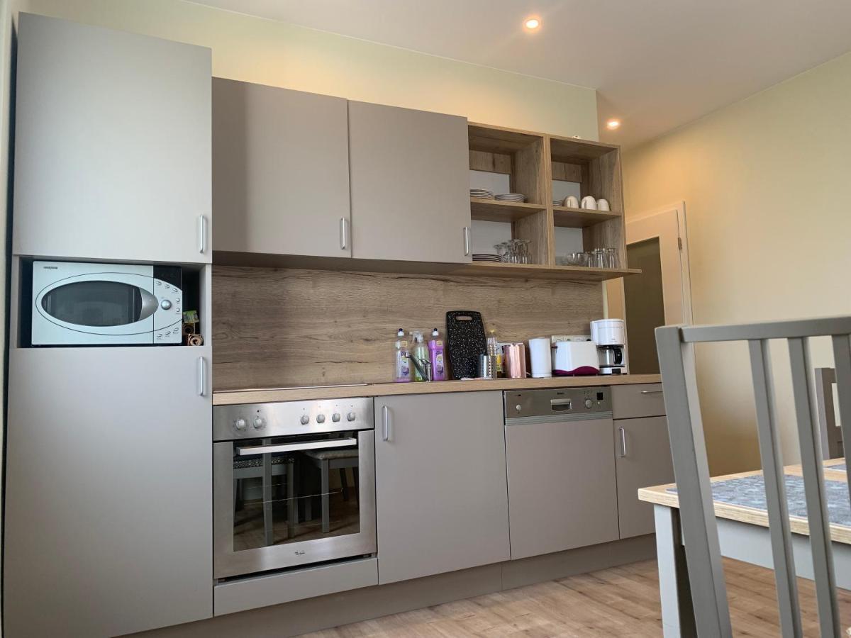 Die Senfbude - Wunderschoene Apartments Fuer 4 Personen Mit Terrasse & Stellplatz Лейпциг Экстерьер фото